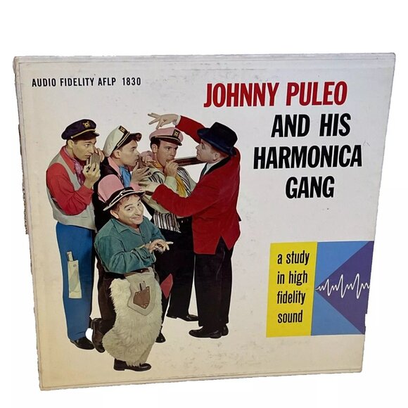 Johnny Puleo And His Harmonica Gang (Vinyl, 1957) Audio Fidelity AFLP 1830 VG+ - Picture 1 of 10